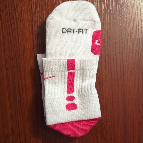 3 Pairs Original Nike Elite Socks Basketball Quarter Low Cut Size Large White - Picture 2 of 10